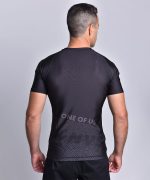 Diagonal Short Sleeve Rash Guard - Image 2