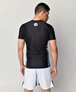 BJJ Mindset Short Sleeve Black Rash Guard - Image 4