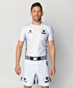 ⁦רשגארד שרוול קצר BJJ Mindset לבן⁩ – תמונה ⁦5⁩
