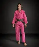 חליפת ג'יו ג'יטסו קלת משקל Power of 1 ורודה